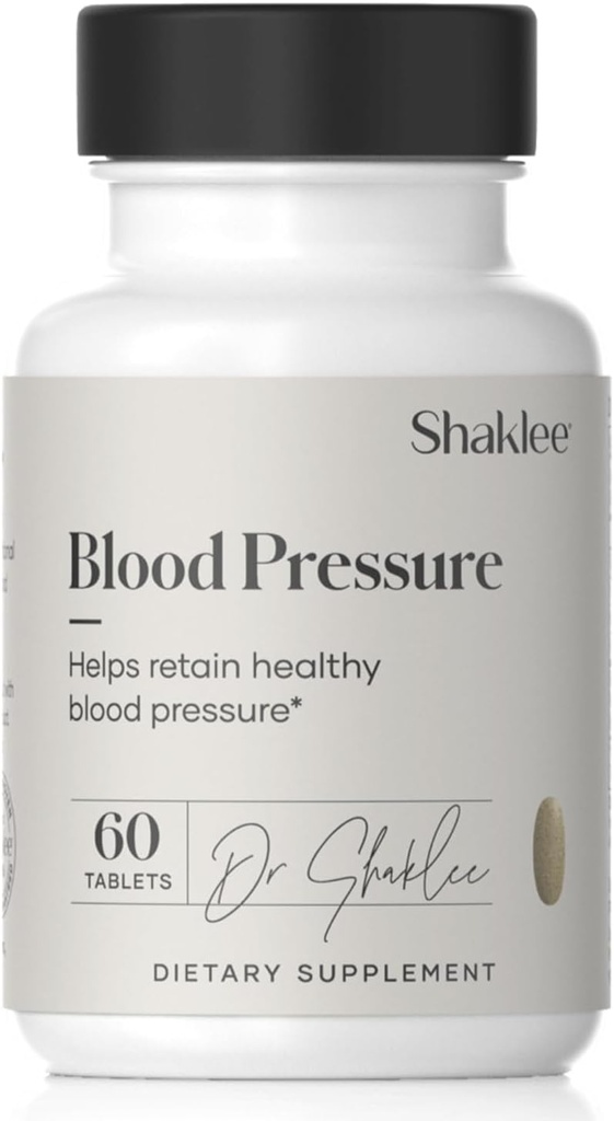 Shaklee - Blood Pressure - Supports Healthy Circulation, Promoting Optimal Blood Vessels and Vascular Wellness - 60 Tablets