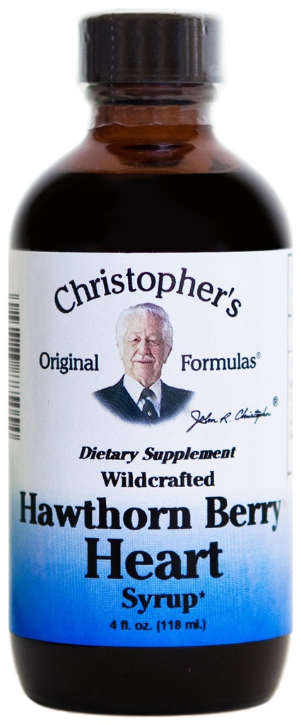 Dr. Christopher'ın Orijinal Formulaleri Hawthorn Berry Kalp Syrup, 4 Ounce