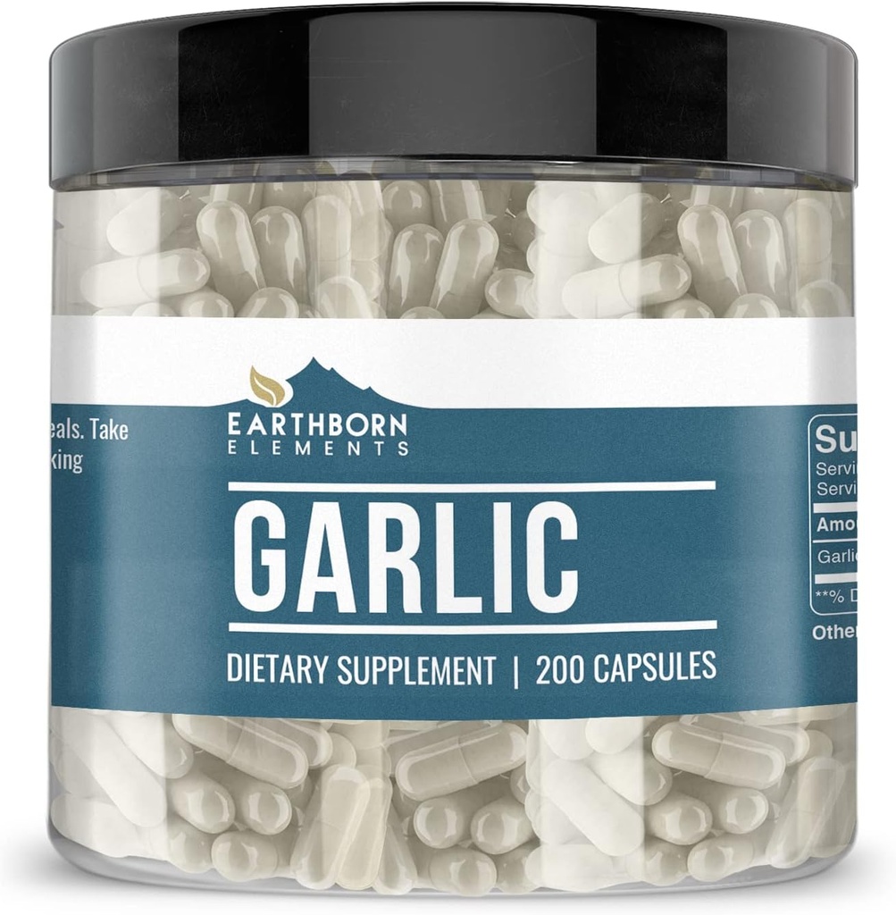 Earthborn Elements, 200 Capsules, Pure & Undiled, No Wordss