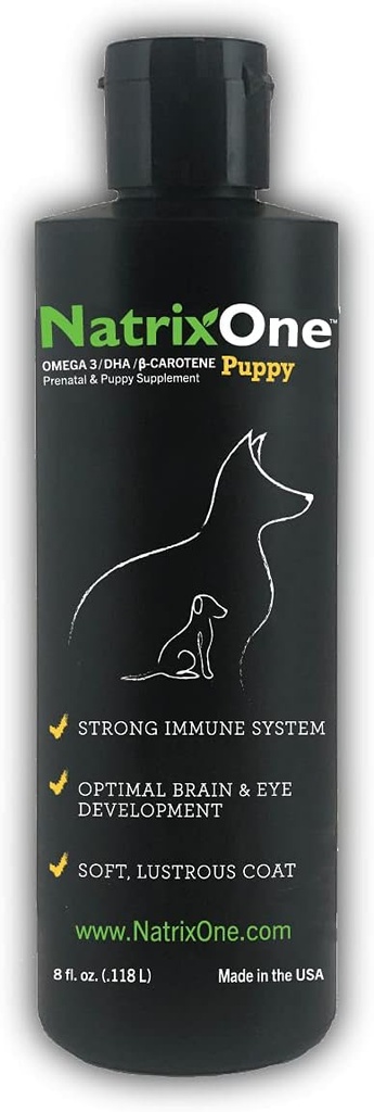 Puppies için 100 Camelina Petrol, 8 oz - Puppy Immune System and Cognitive Development Branson, Koruyucu Bakım - Omega 3 Tarafından NatrixOne