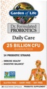 Life Dr. Formulated Probiyotiks Daily Care 30 Capsules 25 Milyar CFU 14 Strains Immune Health Digestive Balance, Gluten Free,Soy Free