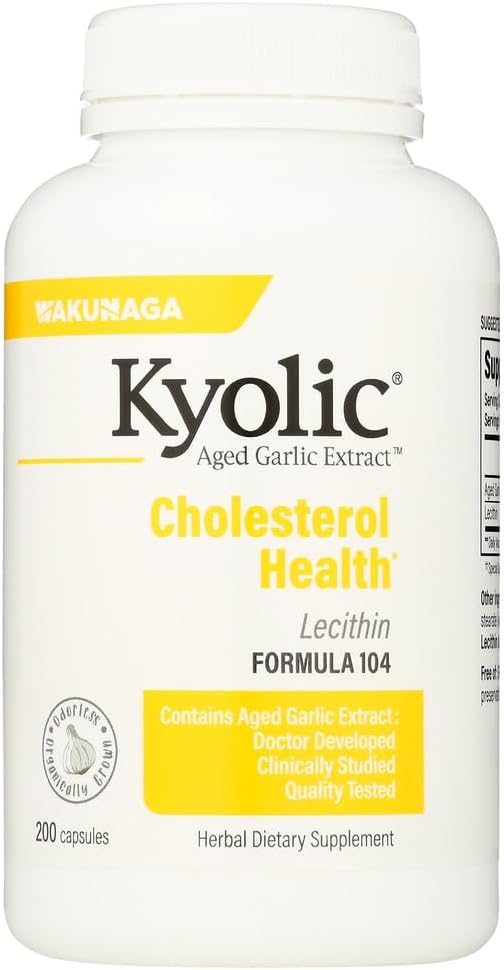 Kyolic #104 Ex Ext W/Lecithn 200 Cap