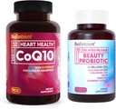 BioEmblem Beauty Probiyotiks for Women and CoQ10 with BioPerine 90 Count