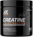 Kretine + Elektrolytes 240g |% Saft Kreeksi Elektrolytes ile Infüzyonda – Destek Kas Büyümesi Hydrated | 44 Servisler