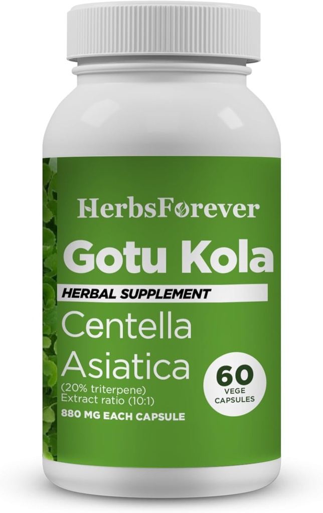 Βότανα για πάντα κάψουλες Gotu Kola 