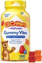 L'il Critters Gummy Vites Daily Kids Πολυβιταμίνες Ποικίλες Γεύσεις Φρούτων για Ηλικίες 2+ Toddlers & Kids, Gummy Vitamin with Vitamin C and D, 95-190 Day Supply, 190 Gummies