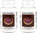 Yüksek Beslenme Reishi Yüksek, 90 Saf Reishi Mushroom Vegetarian Capsules | 2 Pack