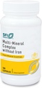 Klaire Labs SFI Health Multi-Mineral Kompleksi Demir olmadan - Broad Spectrum & Hipoallergenic Essential Trace Mineral Plastik ve Çinko, Iron-Free (100 Capsules)