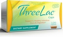 Global Health Trax GHT - ThreeLac Probiotic Κάψουλες, 120 Count - Πλήρης Επιπεφυκτική Υποστήριξη για τους άνδρες, τις γυναίκες και τα παιδιά - ανοσοποιητικό σύστημα και ισορροπία ούρων, μη ΓΤΟ