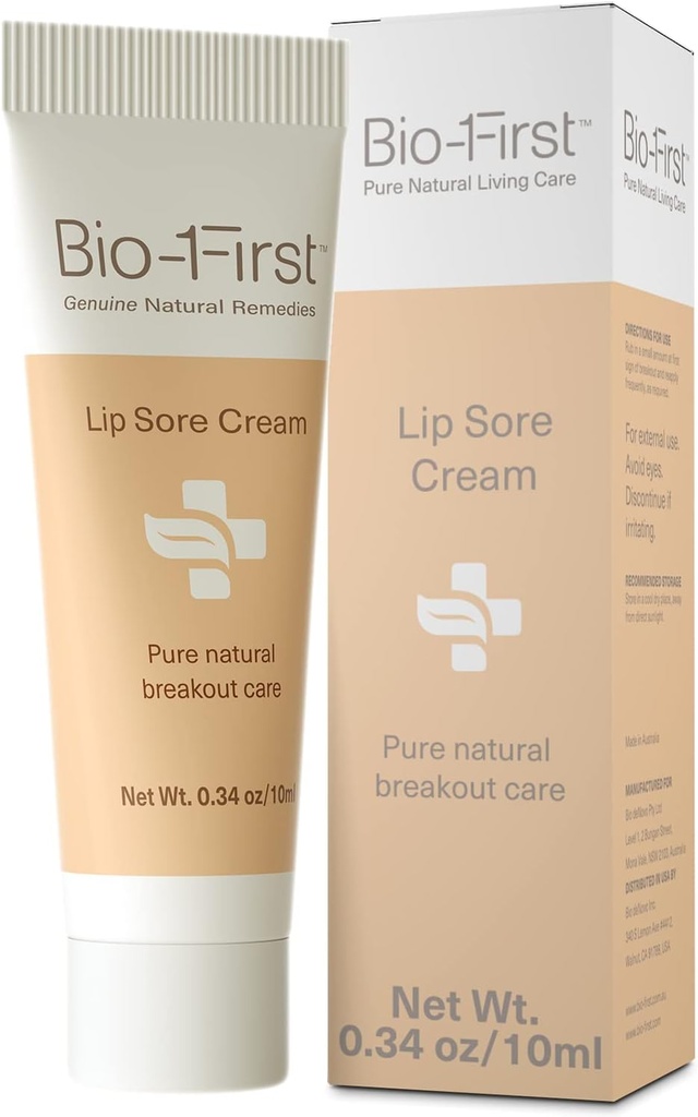Lip Sore Cream Rapid Response Cold Sore Solution All Natural Manuka Oil - blister & Itch Relief Cream - Vegan - Χωρίς γλουτένη - Δερμάτινη Φροντίδα - Προϊόντα περιποίησης χειλιών - Citrus Aroma - 10ml