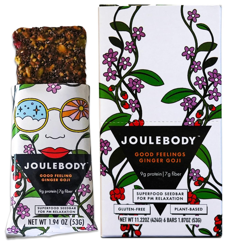 JOULEBODY 5 PM Καλή αίσθηση οργανικά Ginger Goji Seedbar 