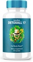 DetoxAll 17 - DetoxAll 17 Full Body reset, DetoxAll17 Diyetsel Supplement for General Health and Wellness, Maksimum Güçlü Tüm Doğal Pills Enerjiyi Güçlendirmek, Detox All 17 Yorumlar (60 Capsules)