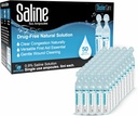 Salineoules - Nebulizer için çözüm, sodyum Chloride 0.9%, Bebekler için Nasal Cleanse, Çocuklar ve Yetişkinler, Sterile Nasal Care, Yara Temizleniyor - 50 Count (5 ml Her)
