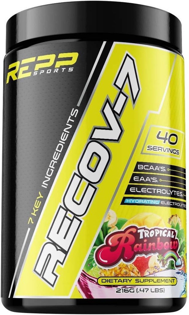 REPP Sports Recov-7 Full Spectrum EAAs and BCAAs 