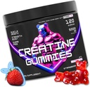 Erkekler ve Kadınlar için L-Carnitine Gummies - Servis başına 5gine Monohidrat | Destekler Kas Büyüme | Kurtarma | Endurance | Güçlü ve Çalışma Performansı | Sugar Free | Vegan | 5000 mg