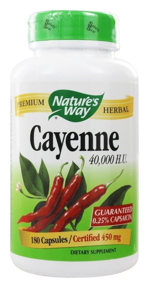 Doğalar Yolu Cayenne Pepper 40000 Hu, 180 ct