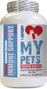 ΑΓΑΠΩ ΤΟ PETS LLC Immune Dog Treats - PET Immune Support - Dogs and Cats - Booster - Healthy - Milk Thittle for Dogs - 60 Treats (1 μπουκάλι)