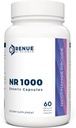 RENUE by Science Nicotinamid Riboside | High Strength NAD Supplement | 60 Nicotinamid Enteric-Coated Capsules - 1000 mg Nicotinamid Riboside per Service | US Third-Party Tested in the USA Third-Party Tested