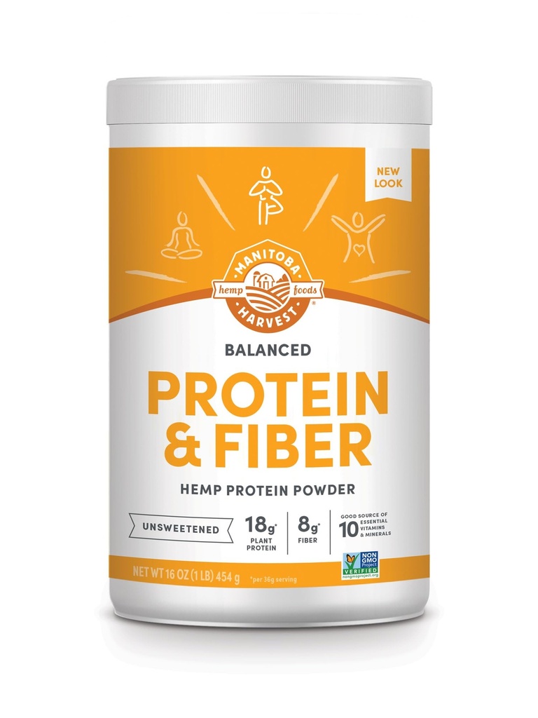 Manitoba Harvest Hemp Evet, Protein ve Fiber Toz, Unsweetened, 16oz, 15g protein, 8g Fiber ve 2g Omegas 3 & 6 hizmet başına, Keto-Friendly, Preservative Free, Non-GMO, Ambalaj Vary