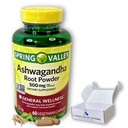 Ashwagandha- 500 mg Root Toz, 60 Capsules (Pack of 1)