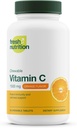 Taze Beslenme Vitaminleri C Chewables - Gün Immune Desteği - All Natural Tasty VIT C Supplement - Vegan Dostu, Non-GMO, Gluten & Soy Free - 90 Chewable Tabletler