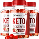 LIVORKA (3 Pack) TrimNova Chem ACV Gummies, TrimNova Gummies, TrimNova Keto ACV Gummies, TrimNova, TrimNova Chem ACV Gummies 1050MG, 180 Gummies 3 ay boyunca.