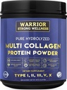Pure Hydrolyzed Multi Collagen protein Toz, Collagen Toz, Boost Energy, Aging Skin Elasticity, Hair & Nails Büyüme Desteği, Ortak Sağlık (Unflavored)