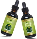 Go Θρεπτικά συστατικά Uriva & Liver Edge  Αυτό Βοηθάει την Ευάλωτη Δυσφορία και τη Μυϊκή Πονηρία