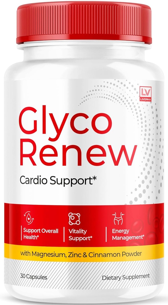 LIVORKA Glyco Renew - Glyco Renew Blood Support, GlycoRenew Blood Support, Glyco Renew Blood Support Pills, Ripped Glyco Renew Blood Support, Glyco Renew Pills, Glyco Renew Supplement, 30 Κάψουλες