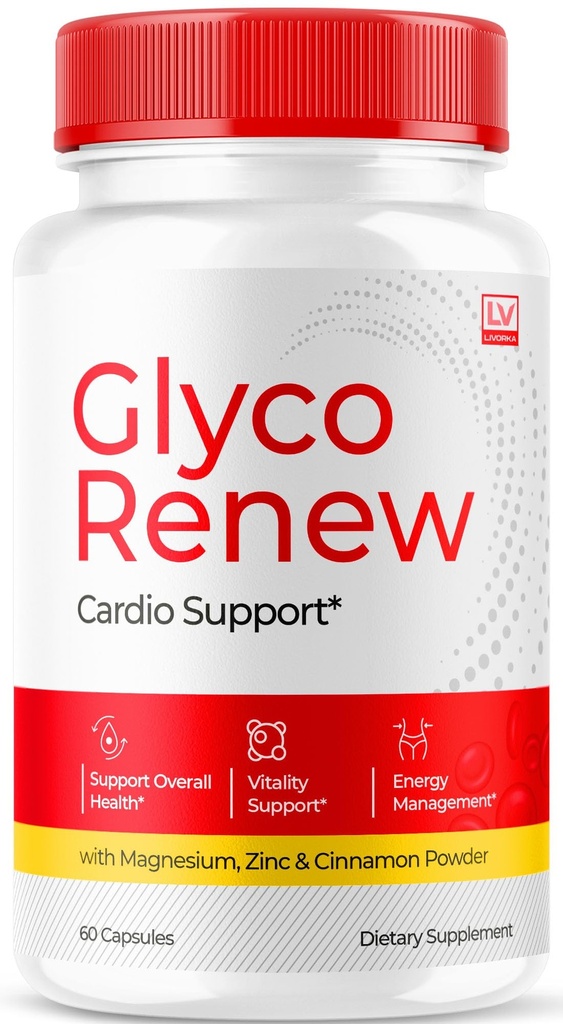 LIVORKA Glyco Renew - Glyco Renew Blood Support, GlycoRenew Blood Support, Glyco Renew Blood Support Pills, Ripped Glyco Renew Blood Support, Glyco Renew Pills, Glyco Renew Supplement, 30 Κάψουλες