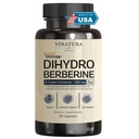 VINATURA Dihidrberine Supplement with Ceylon Cinnamon, 500 mg - (Patented GlucoVantage Super Berberine), Belki Berberine 5X Daha Yaralanabilir - 30 Capsules