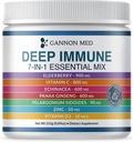 Ultimate Defense Immunity Vitamins for Yetişkinler and Kids - Immune Defense Capsules with Elderberry, C, Echinacea, Garlic, Panax BTC ve çinko - 120 Caps (8.8 Oz Toz)