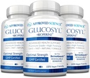 Onaylanmış Bilim Glucosyl Supplement - 250 mg Berberine, Mulberry, Aqueous Cinnamon - 60 Vegan Capsules - 3 Paket