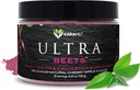 KaraMD UltraBeets | Lezzetli Arıtroot Superfood Toz | Doğal Vegan Dostu, Non-GMO & Gluten Free Nitrik Oksit Supplement | Destekler Circulation & Energy (30 Yoğun Servisler)