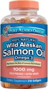 Saf Alaska Omega-3 Wild Alaskan Salmon Oil 1000mg 210 ct