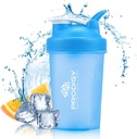 Prodigy Nutrition Labs Premium Shaker Şişe Protein Shakes ve Pre Workout -14 Ounce (Mavi)