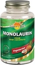 Nature's Life Monolaurin 1000 mg, Nourishing Monolaurin from Natural Raw Coconut, Immune Support Supplement, Gut Health, Balanced Gut Flora, 60- Ημέρες Εγγύηση, 45 Υπηρεσίες, 90 Κάψουλες χορτοφάγων