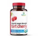 Super Strength CherryPURE Tart Cherry Supplement - ABD'de 50:1 Yoğunlaştırma - GMO Montmorency Cherries - SolaGarden Naturals tarafından yapılır. 60 GMO Veggie Capsules.