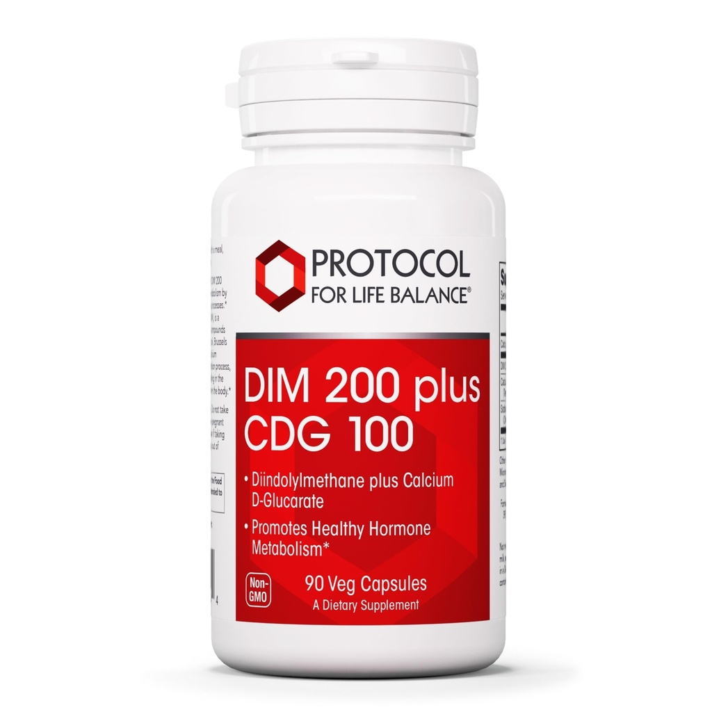 ΠΡΩΤΟΚΟΛΛΟ ΓΙΑ ΧΟΡΗΓΗΣΗ ΖΩΗΣ DIM 200 Plus CDG - 200mg - Συμπλήρωμα ασβεστίου & DIM - για τον καθαρισμό Detox & Hormone Μεταβολισμός - Γλουκαρικό ασβέστιο D - Μη ΓΤΟ & Kosher - 90 Veg Caps