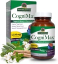 Nature's Answer CogniMax 1330 mg Supplement 60-Capsules | Natural Memory, Concentration and Focus Support | Non-GMO, Vegan, Gluten Free | Single Count Count