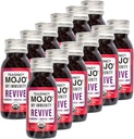 TEAONIC My Immunity Mojo: Revive, Herbal Juice, Herbal Supplement with Elderberry, Hibiscus, and Ginger, USDA-Cerized Organic, Vegan, Gluten-Free, 12 Packs, 2 Fl. Oz Herbal