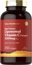Tahoe Beslenme Liposomal Vitamin C Kompleksi | 3300 mg | 250 Softgels | Yüksek Potency | Non-GMO, Gluten Free Supplement Supplement