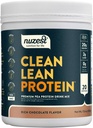 Nuzest - Pea Protein Toz - Temiz Lean protein, Premium Vegan Plant Temel Protein Toz, Süt Ücretsiz, Gluten Free, GMO Free, Protein Shake, Rich, 20 Hizmet, 1.1 lb