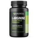 L-αργινίνη 500mg και πριονισμένο Palmetto 500mg - Nitric Oxide και Prostate συμπληρώματα υγείας για τους άνδρες - 60 Count - υποστήριξη αντοχής και ούρων λειτουργία - 1 μήνα προσφοράς - Vegan, μη ΓΤΟ κάψουλες