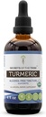 Turmeric USDA Organic Tincture Alkol-Free Extract, Turmeric (Curcuma Longa) kıl Root Tincture Supplement (4 FL OZ)