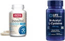 Jarrow Inositol 750mg 100 Κάψουλες Veggie & Επέκταση ζωής NAC 600mg 60 Κάψουλες Ήπαρ & αναπνευστική υποστήριξη