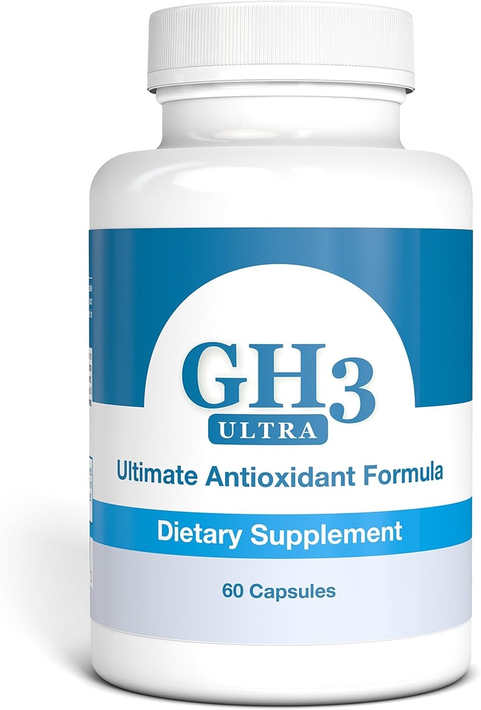 Nattura G-H3 Ultra, Ultimate Antioksi Formula - Yeni, Geliştirilmiş Anti-Aging Kompleksi (Ginkgo Biloba, R-Alpha Lipoic Acid, Coenzyme Q10, Acetyl L-Carnitine, B6) - 60 Caps