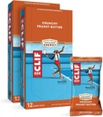 CLIF BARS - Ενεργειακές μπάρες - Κρασί Φυστικοβούτυρο - Φτιαγμένο με Βιολογικές Βρώμη - Φυτά με βάση τα τρόφιμα - Χορτοφάγα - Kosher (2.4 Ounce Protein Bars, 24 Count) Συσκευασία Μαΐου Βάρυ