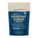 Dr. Mercola Organic Resistant Starch Complex - Supports Gut & Immune Health - Organic Green Banana, Tigernut Flour & Potato Starch - Χωρίς γλουτένη & χωρίς σόγια - Χωρίς γεύση - 9,52 oz (30 σερβιέτες)