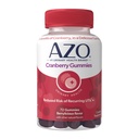 AZO Cranberry Urinary Tract Health Gummies Diyeter Supplement, 2 Gummies = 1 Cranberry Juice, Helps Cleanse & protect, Natural Berryliful Flavor, Non-GMO, 72 Gummies